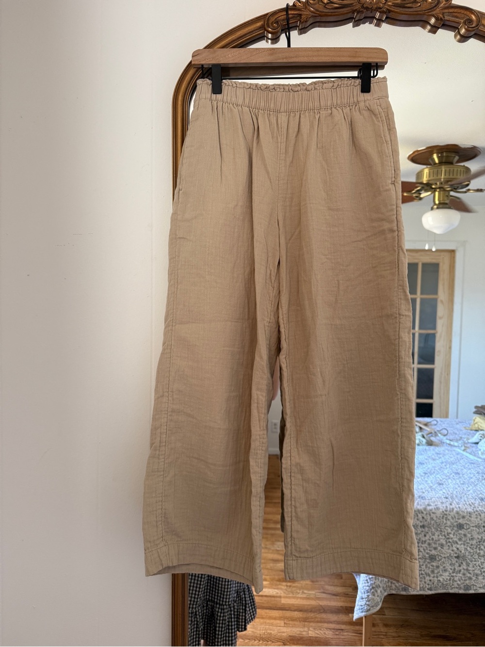 Tan 100% Cotton Pants size small